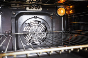 Image of a modern electric oven.
